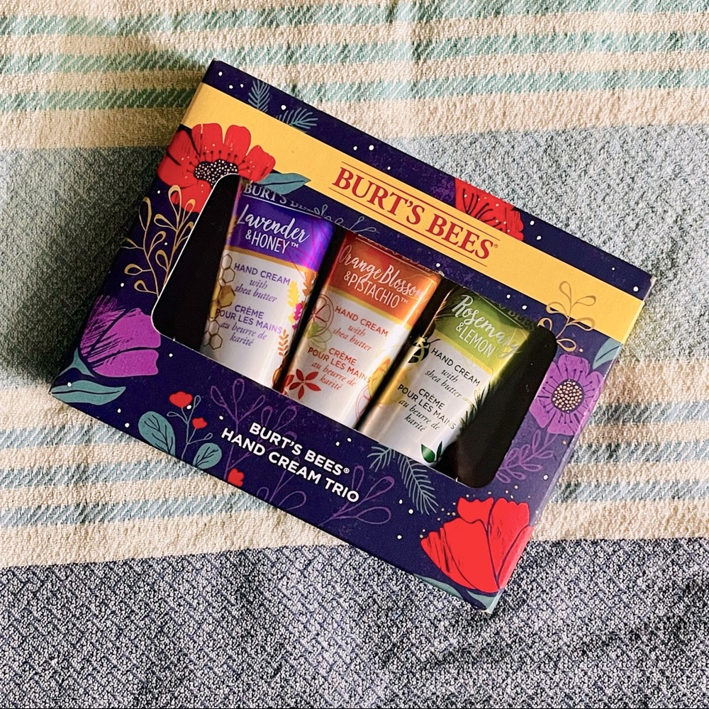 Burt’s Bees 3-pack portable mini hand lotions